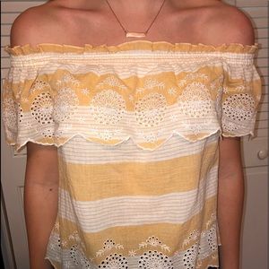 Off the shoulder top